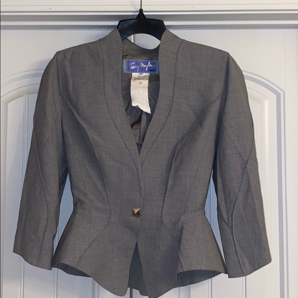 Thierry Mugler Paris tailored blazer..Vintage